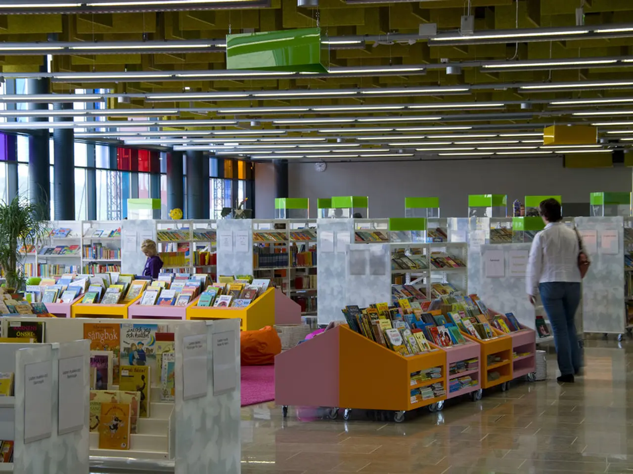 Investigating societal issues utilizing library statistics