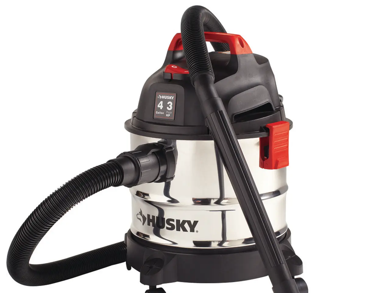 In this image we can see a vacuum cleaner.