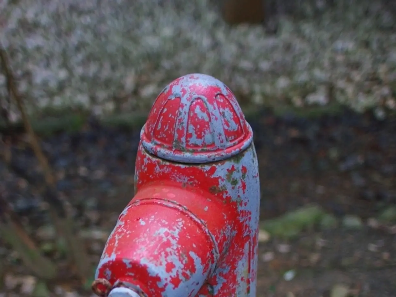 As we can see in the image there is a water pipe.