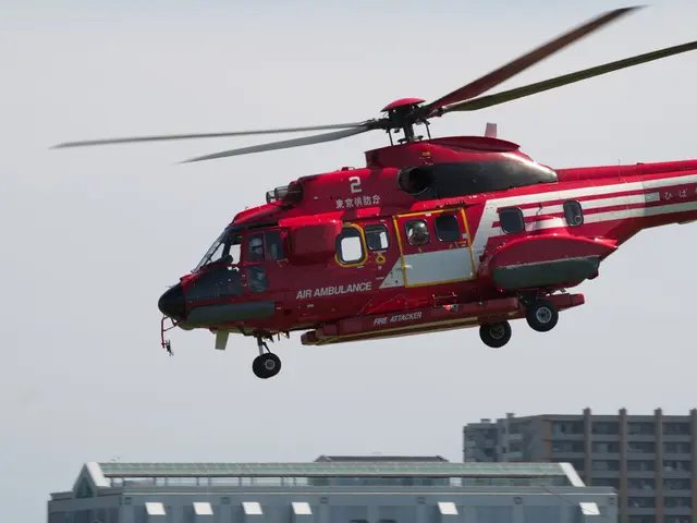 Helicopter's Encounter with Historic Valor: A Modern Wonder's Yearning for Normandy's Past
